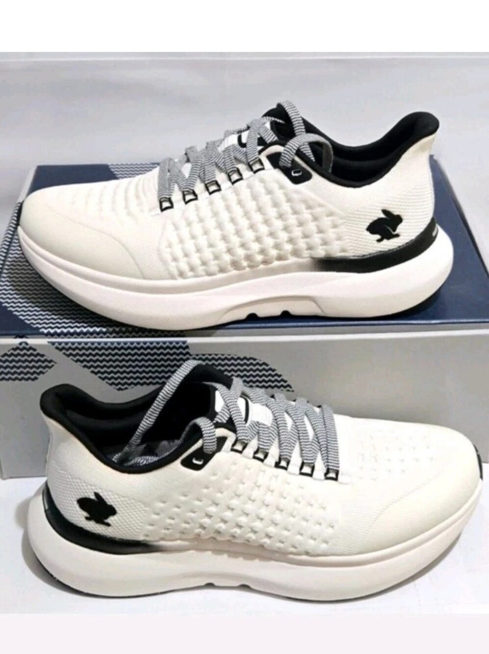 Rabbit Dream Chaser 2.0 Women's Running Shoes White/Black Size 9.5
